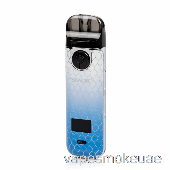 Vape Uae سموك نوفو 4 25 واط مجموعة جراب كوبرا أزرق رمادي